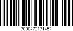 Código de barras (EAN, GTIN, SKU, ISBN): '7898472171457'