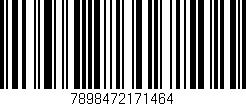 Código de barras (EAN, GTIN, SKU, ISBN): '7898472171464'