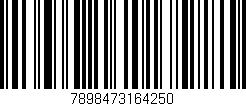 Código de barras (EAN, GTIN, SKU, ISBN): '7898473164250'