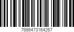Código de barras (EAN, GTIN, SKU, ISBN): '7898473164267'