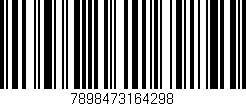 Código de barras (EAN, GTIN, SKU, ISBN): '7898473164298'