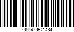 Código de barras (EAN, GTIN, SKU, ISBN): '7898473541464'