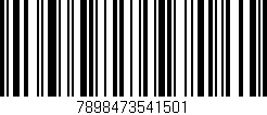 Código de barras (EAN, GTIN, SKU, ISBN): '7898473541501'
