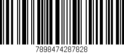 Código de barras (EAN, GTIN, SKU, ISBN): '7898474287828'