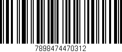 Código de barras (EAN, GTIN, SKU, ISBN): '7898474470312'