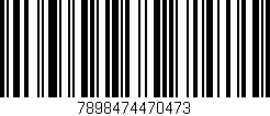 Código de barras (EAN, GTIN, SKU, ISBN): '7898474470473'