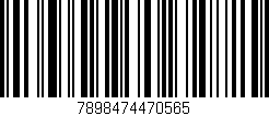 Código de barras (EAN, GTIN, SKU, ISBN): '7898474470565'