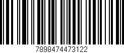 Código de barras (EAN, GTIN, SKU, ISBN): '7898474473122'