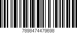 Código de barras (EAN, GTIN, SKU, ISBN): '7898474479698'