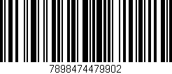 Código de barras (EAN, GTIN, SKU, ISBN): '7898474479902'
