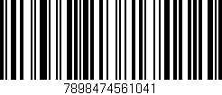 Código de barras (EAN, GTIN, SKU, ISBN): '7898474561041'