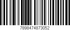Código de barras (EAN, GTIN, SKU, ISBN): '7898474873052'