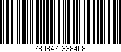Código de barras (EAN, GTIN, SKU, ISBN): '7898475338468'