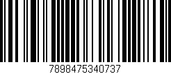 Código de barras (EAN, GTIN, SKU, ISBN): '7898475340737'