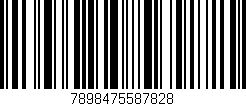 Código de barras (EAN, GTIN, SKU, ISBN): '7898475587828'