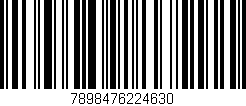 Código de barras (EAN, GTIN, SKU, ISBN): '7898476224630'