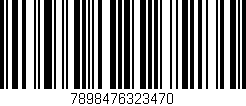 Código de barras (EAN, GTIN, SKU, ISBN): '7898476323470'