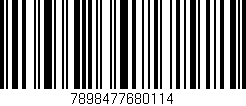 Código de barras (EAN, GTIN, SKU, ISBN): '7898477680114'
