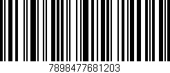 Código de barras (EAN, GTIN, SKU, ISBN): '7898477681203'