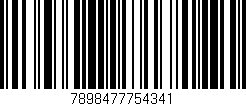 Código de barras (EAN, GTIN, SKU, ISBN): '7898477754341'