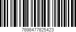 Código de barras (EAN, GTIN, SKU, ISBN): '7898477825423'