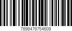 Código de barras (EAN, GTIN, SKU, ISBN): '7898478754609'