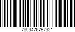 Código de barras (EAN, GTIN, SKU, ISBN): '7898478757631'