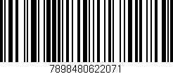 Código de barras (EAN, GTIN, SKU, ISBN): '7898480622071'