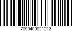 Código de barras (EAN, GTIN, SKU, ISBN): '7898480921372'
