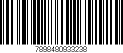 Código de barras (EAN, GTIN, SKU, ISBN): '7898480933238'