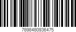 Código de barras (EAN, GTIN, SKU, ISBN): '7898480936475'