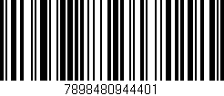 Código de barras (EAN, GTIN, SKU, ISBN): '7898480944401'