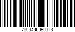 Código de barras (EAN, GTIN, SKU, ISBN): '7898480950976'