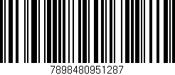 Código de barras (EAN, GTIN, SKU, ISBN): '7898480951287'