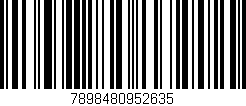 Código de barras (EAN, GTIN, SKU, ISBN): '7898480952635'
