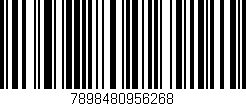 Código de barras (EAN, GTIN, SKU, ISBN): '7898480956268'