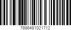 Código de barras (EAN, GTIN, SKU, ISBN): '7898481021712'