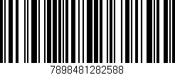Código de barras (EAN, GTIN, SKU, ISBN): '7898481282588'