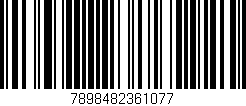 Código de barras (EAN, GTIN, SKU, ISBN): '7898482361077'