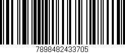 Código de barras (EAN, GTIN, SKU, ISBN): '7898482433705'