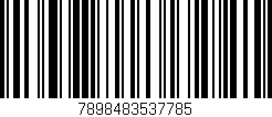 Código de barras (EAN, GTIN, SKU, ISBN): '7898483537785'