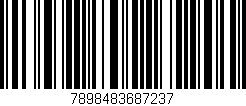 Código de barras (EAN, GTIN, SKU, ISBN): '7898483687237'