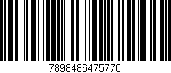 Código de barras (EAN, GTIN, SKU, ISBN): '7898486475770'