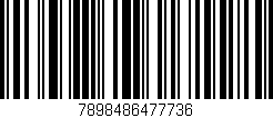 Código de barras (EAN, GTIN, SKU, ISBN): '7898486477736'
