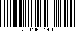 Código de barras (EAN, GTIN, SKU, ISBN): '7898486481788'