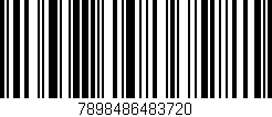 Código de barras (EAN, GTIN, SKU, ISBN): '7898486483720'