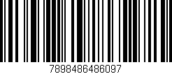 Código de barras (EAN, GTIN, SKU, ISBN): '7898486486097'