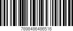 Código de barras (EAN, GTIN, SKU, ISBN): '7898486486516'