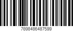 Código de barras (EAN, GTIN, SKU, ISBN): '7898486487599'
