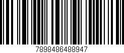 Código de barras (EAN, GTIN, SKU, ISBN): '7898486488947'